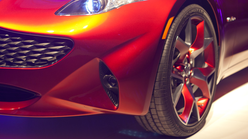 Illustration for article titled Fisker Atlantic: Live Photos